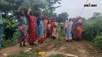 पहाड़ की तलहटी में बसे यहां के ग्रामीण आखिर क्यों कर रहे प्रदर्शन, यहां जानें क्या है इनकी मांग