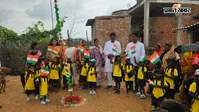 स्वतंत्रता दिवस पर बिरहोर बच्चों को मिला शिक्षा का तोहफा, स्लेट-बैग समेत बांटी गयी शैक्षणिक सामग्री