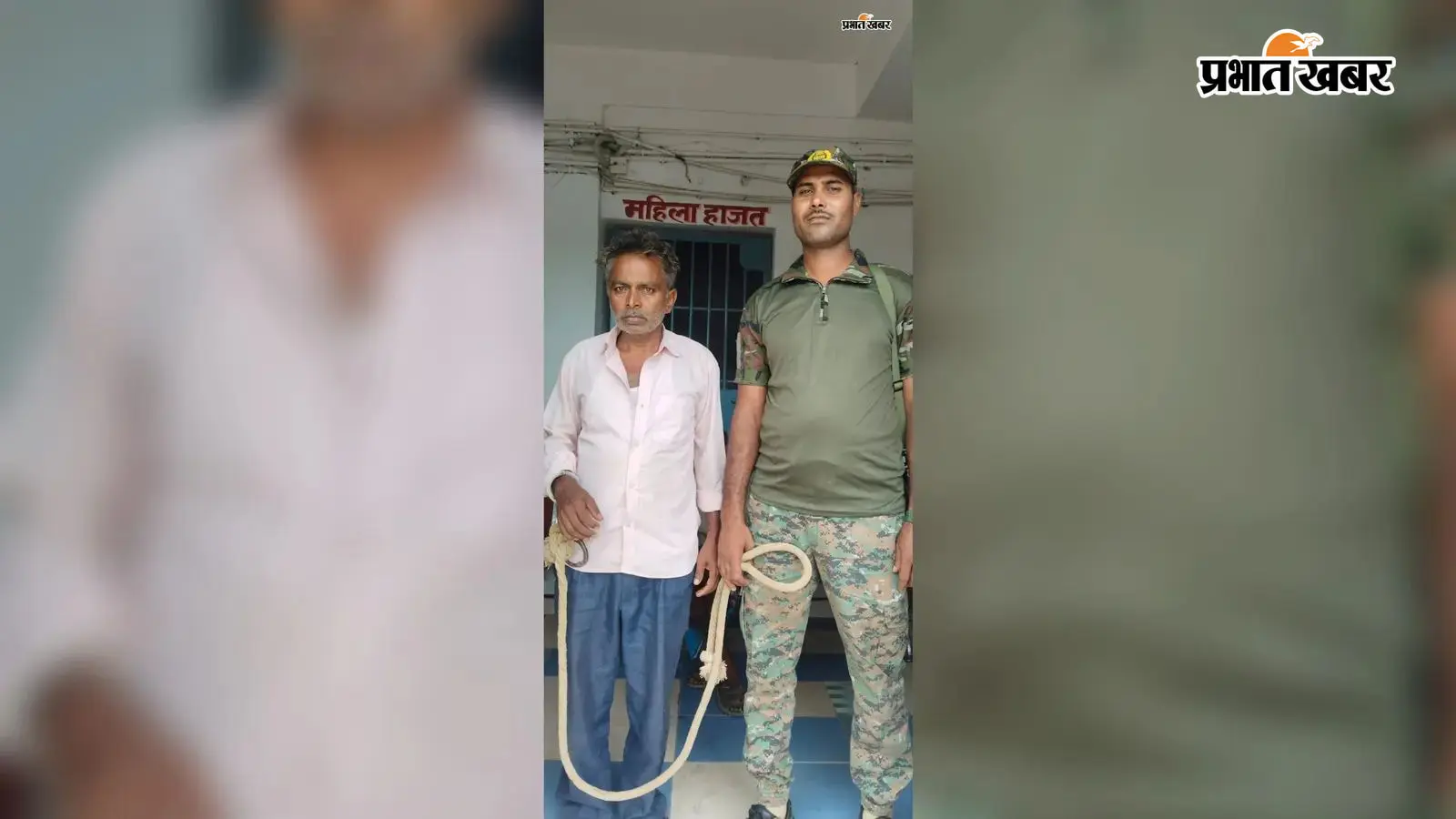 नवादा में शराब के नशे में पत्नी से मारपीट और हंगामा, पुलिस ने आरोपित को किया गिरफ्तार