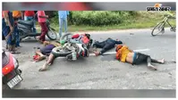 कुशेश्वरस्थान में जलाभिषेक कर लौट रहे चार कांवरिये सड़क हादसे में घायल, दो की हालत गंभीर