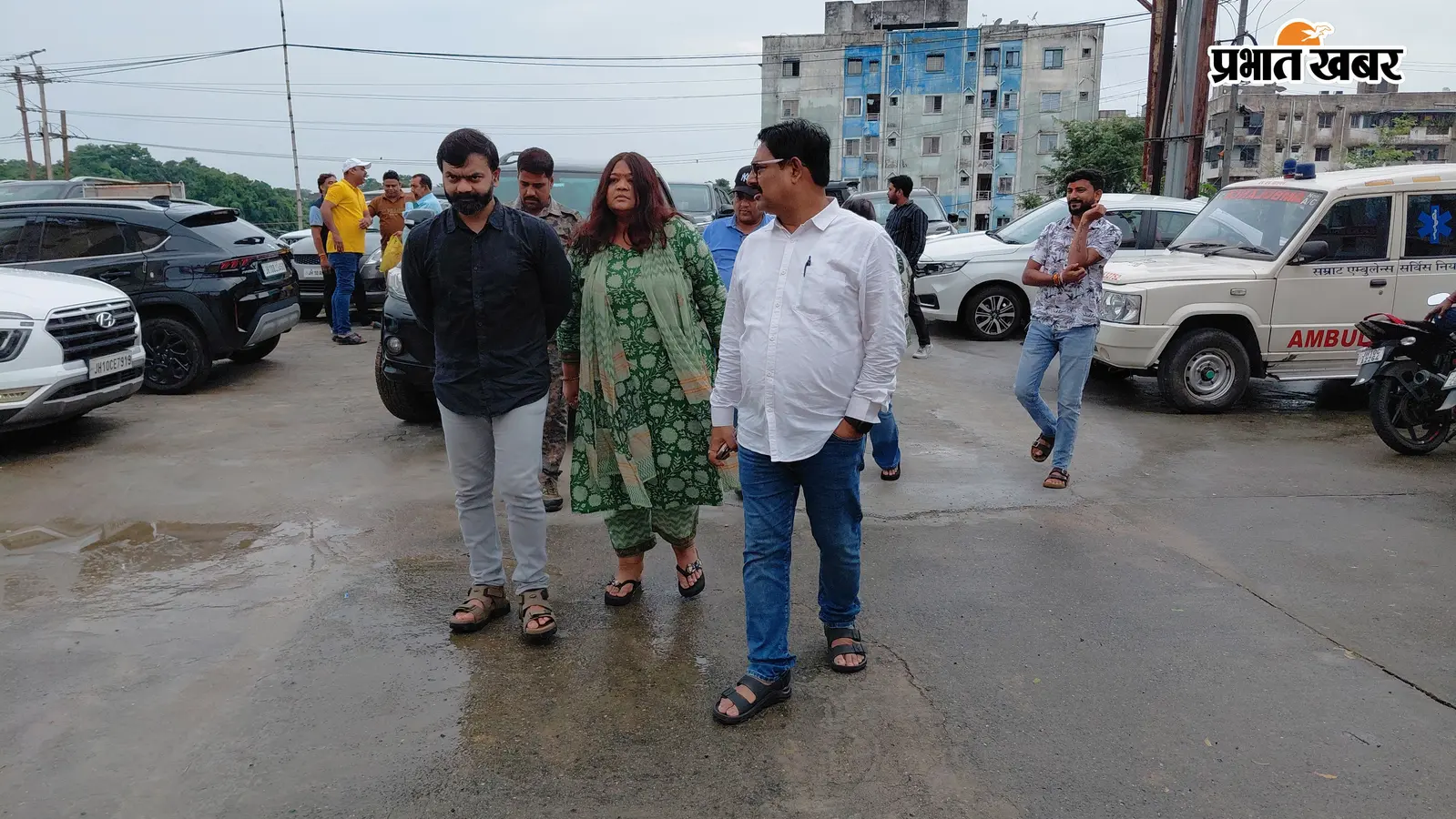 इलाज के बाद घर लौटे मेयर संजीव सिंह, सीने में दर्द की शिकायत हुई थी