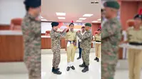 हाजीपुर: डॉ. सीवी रमन विश्वविद्यालय में NCC का वार्षिक निरीक्षण, तीन कैडेट्स को मिली नई रैंक