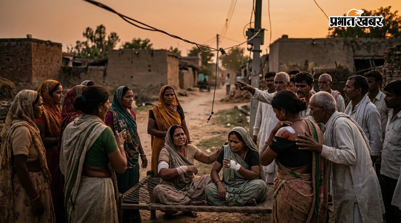 आखिर बिजली को लेकर ऐसा क्या हुआ? खोड़िया गांव में तीन महिलाएं हो गईं घायल