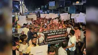 ठेकेदार हत्याकांड के विरोध में हाजीपुर में कैंडल मार्च, दोषियों को फांसी देने की मांग