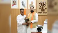 कांटी विधायक अजीत कुमार ने मुख्यमंत्री से मिलकर नहरों और चीनी मिल का मुद्दा उठाया