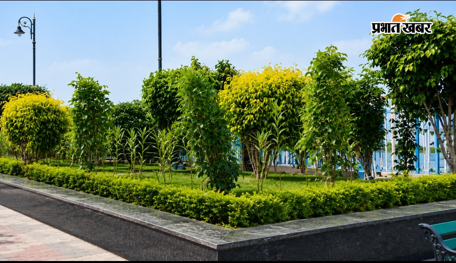 JP Ganga Patha Plantation Smartcity | Prabhat Khabar Network