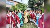 हाजीपुर में हर घर तिरंगा अभियान का समापन, छात्राओं ने चलाया स्वच्छता अभियान और लगाए पौधे