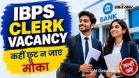 IBPS Clerk के 11403 पदों पर आवेदन की लास्ट डेट नजदीक, कहीं हाथ से निकल न जाए मौका