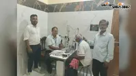 किरण नेत्रालय के निःशुल्क शिविर में 280 से अधिक लोगों की आंखों की जांच, 25 में मोतियाबिंद की पहचान