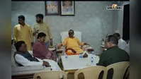 पूर्व मंत्री मिथिलेश ठाकुर के आवास पर विधायकों का जुटान, रुद्राभिषेक कार्यक्रम में हुए शामिल