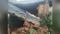 बारिश ने छीन लिया गरीब परिवार का आशियाना, रातों-रात ढह गया घर...
