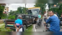 स्कूली बच्चों से भरी बस और पिकअप में जोरदार टक्कर, दो बच्चे घायल