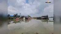गंगा के बढ़ते जलस्तर और तेज हवा से अगुवानी-सुल्तानगंज नाव सेवा बंद, दोनों किनारों पर फंसे सैकड़ों यात्री