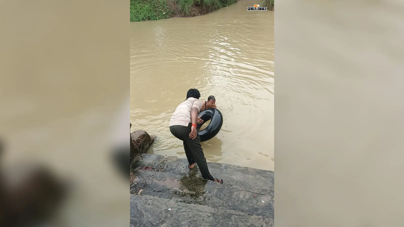 औरंगाबाद: टेकारी नदी में पैर फिसलने से 78 वर्षीय बुजुर्ग के डूबने की आशंका, खोजबीन जारी