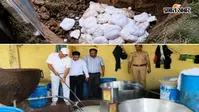 मथुरा में जहरीली पनीर बनाने वाली फैक्ट्री पर छापा, सोयाबीन ऑयल और केमिकल के साथ 500 किलो पनीर बरामद