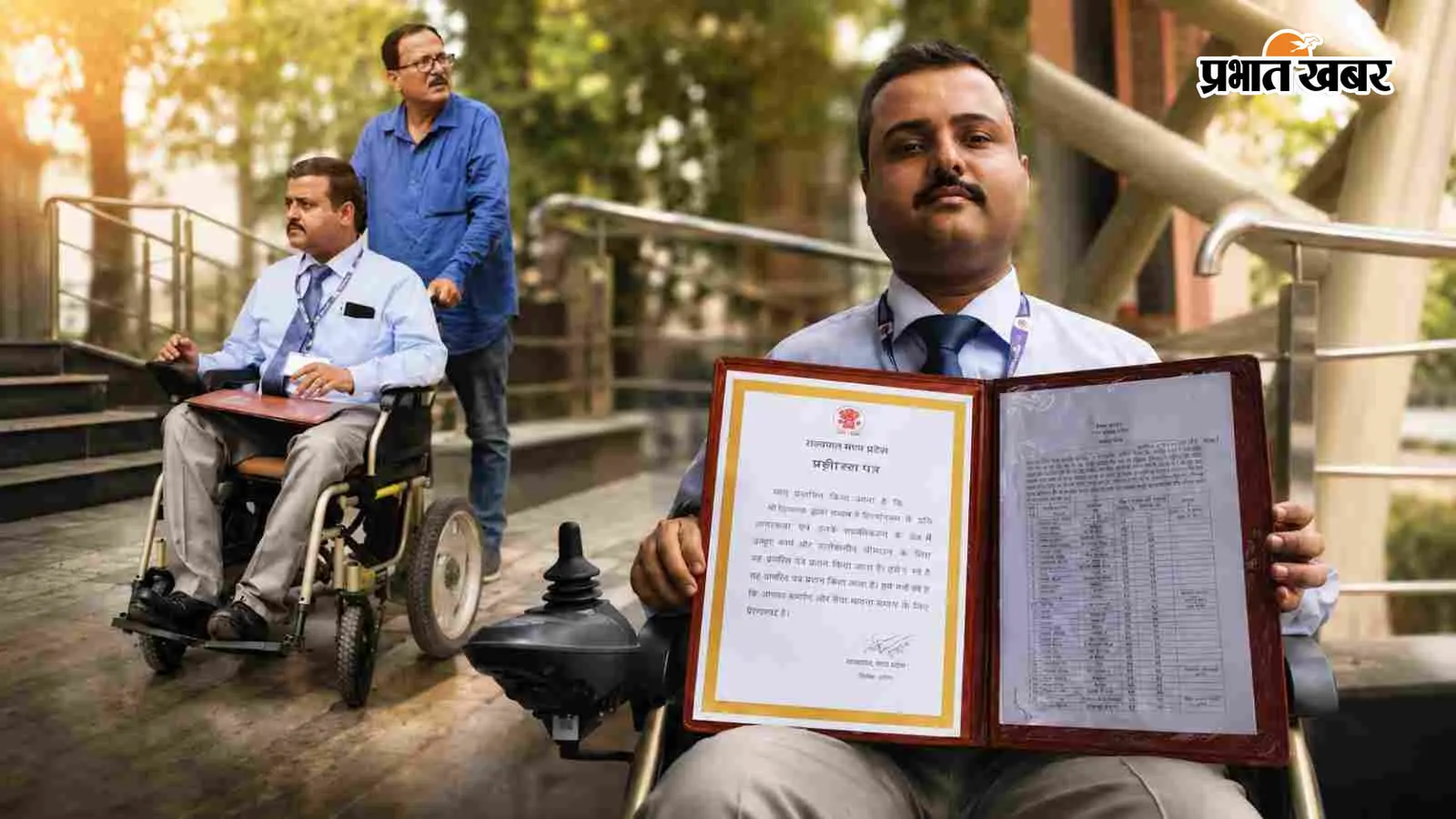 10 साल व्हीलचेयर पर रहते हुए प्रत्युष ने पास की BPSC, 7 साल की मेहनत के बाद बने अधिकारी