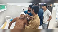 छातापुर में दूसरी मंजिल से गिरा ऑक्सीजन सिलेंडर, राजमिस्त्री के सिर पर लगा; हालत गंभीर