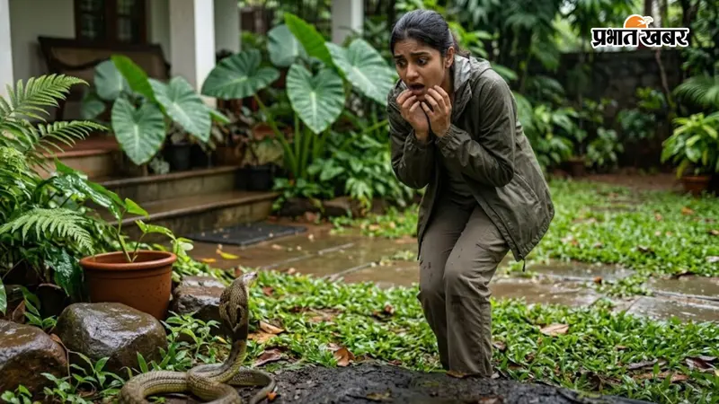 Snake Safety Tips in Monsoon, PC - AI
