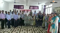 UPSC सिविल सेवा परीक्षा में सफल शुभम महतो सम्मानित, संस्कार ज्ञानपीठ में हुआ अभिनंदन