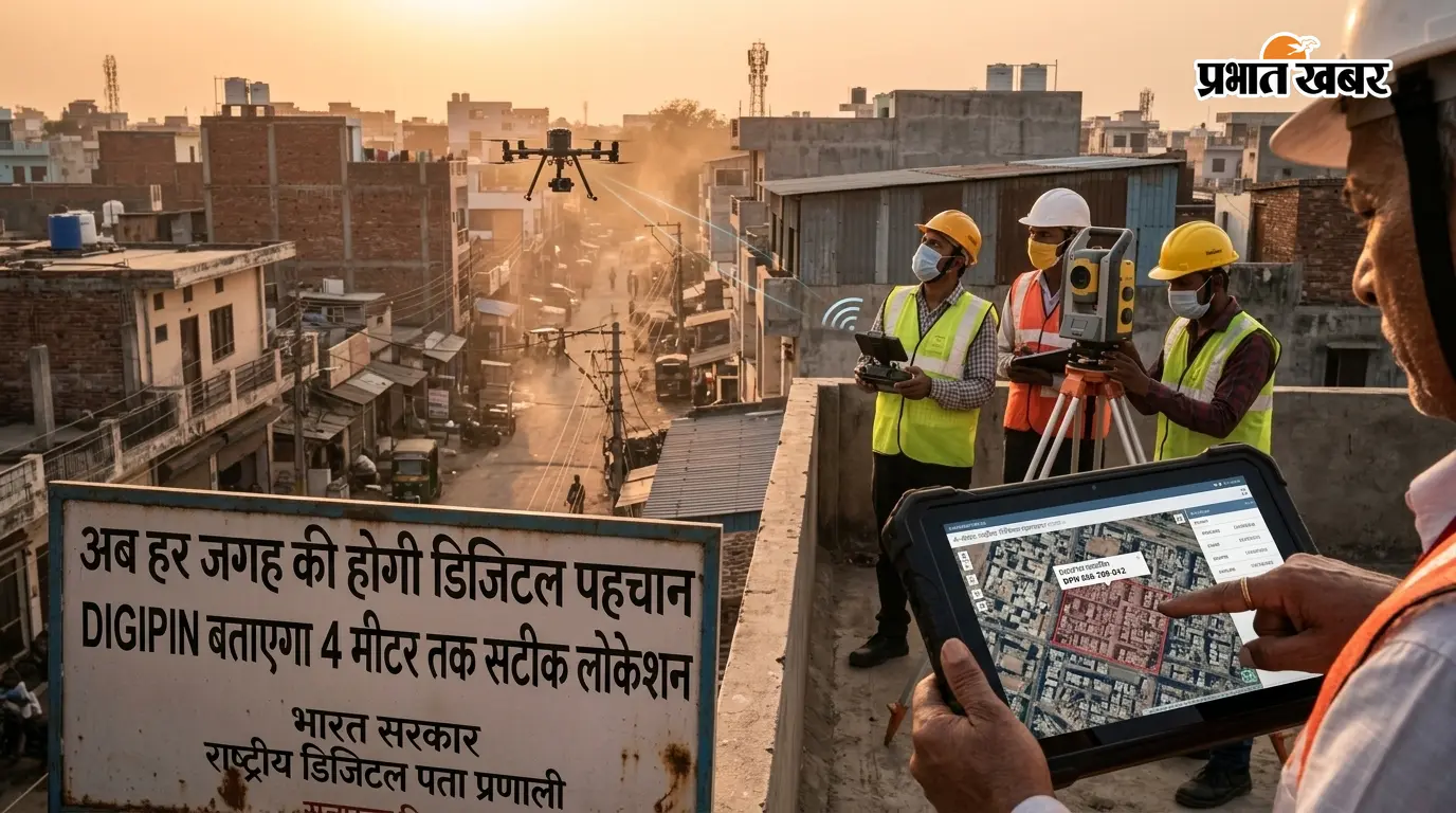 अब हर जगह की होगी डिजिटल पहचान, DIGIPIN बताएगा 4 मीटर तक सटीक लोकेशन