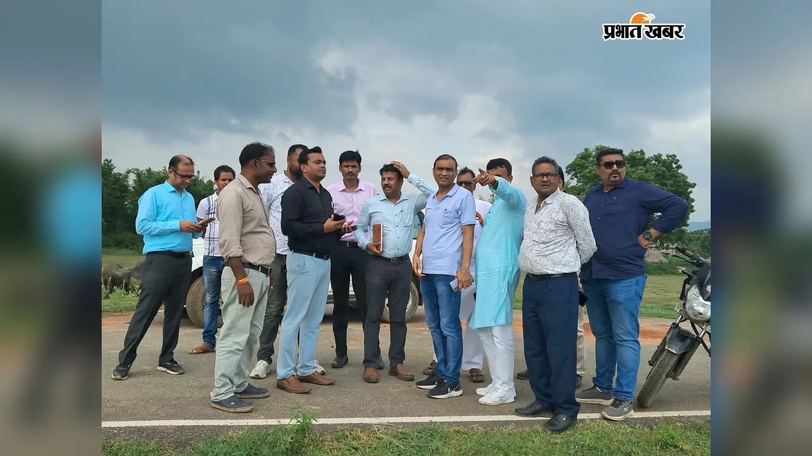लखीसराय में 80 एकड़ में बनेगा सीमेन सेंटर, एनडीडीबी की टीम ने किया जमीन का संयुक्त निरीक्षण