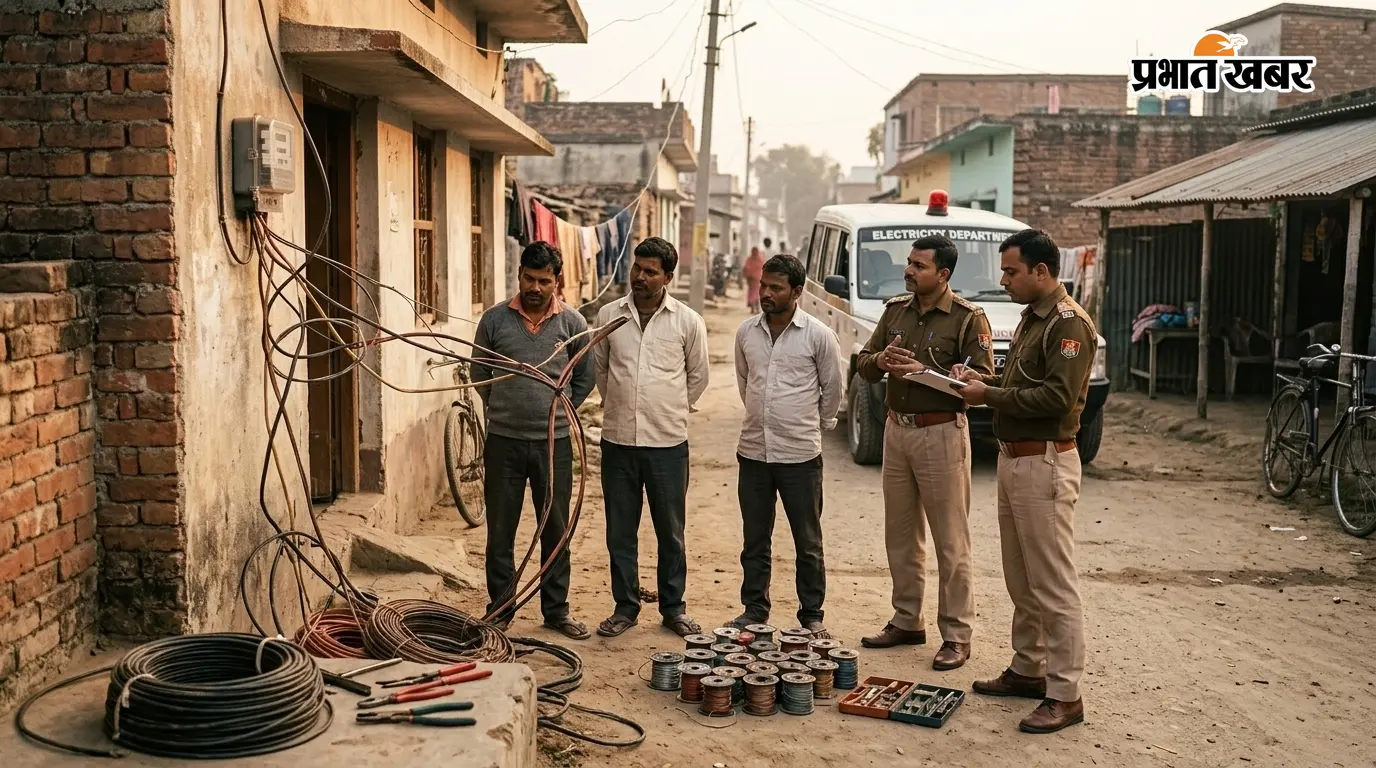 सीतामढ़ी: मीटर को किया बाईपास, बिजली चोरी करते पकड़े गए चार लोग; विभाग ने दर्ज कराया केस