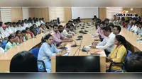 युवा संवाद में डीएम प्रतिभा रानी ने युवाओं से नशामुक्त होकर जिम्मेदार नागरिक बनने की अपील की