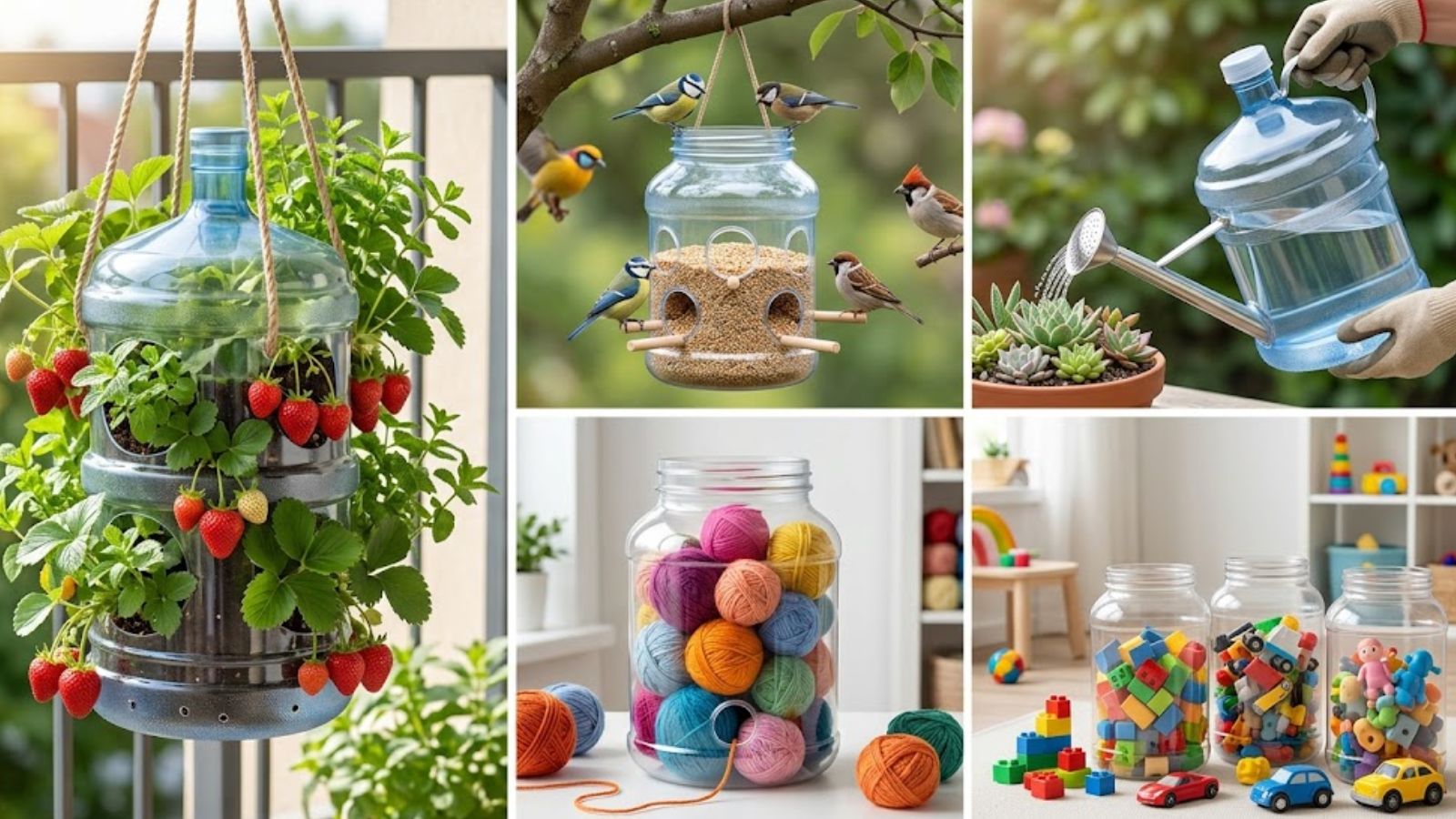 Old Water Cans Reuse Ideas, PC - AI