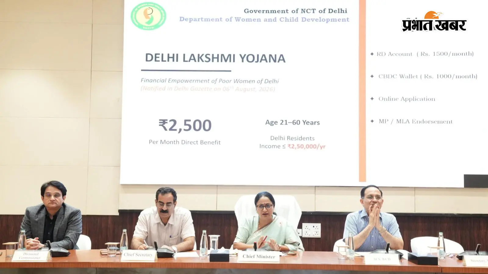 दिल्ली लक्ष्मी योजना: इंतजार खत्म, 26 अगस्त को पेंशन पत्र; 1 सितंबर से सीधे खाते में आएंगे 2500 रुपये
