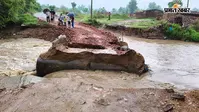 गया जी : इमामगंज में एक माह में तीसरी बार बही पुलिया, एक दर्जन से अधिक गांवों का संपर्क टूटा