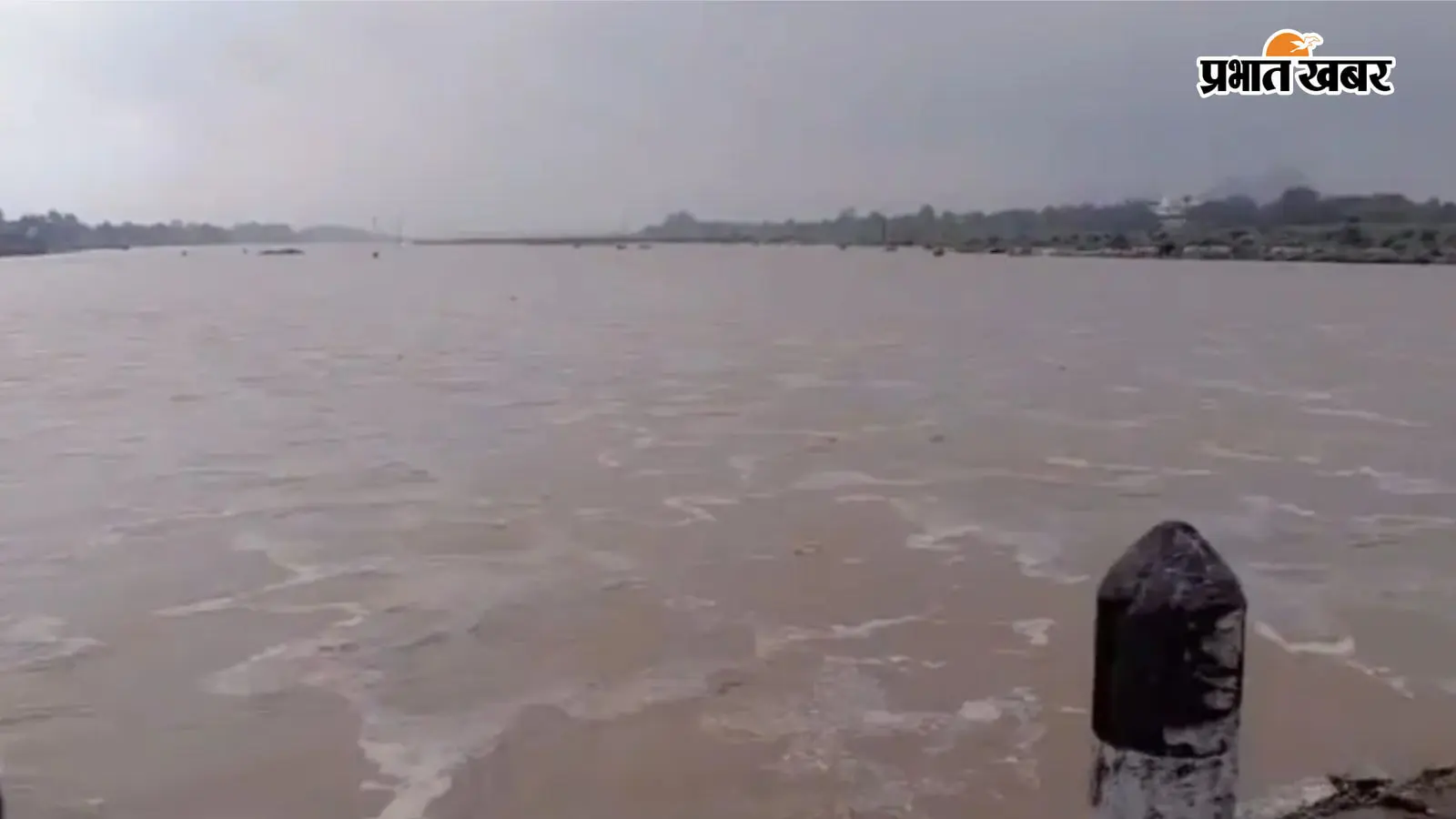 गया जी में बारिश के बाद फल्गु-निरंजना नदी का बढ़ा जलस्तर, बोधगया के बतसपुर समेत कछार के गांवों में अलर्ट