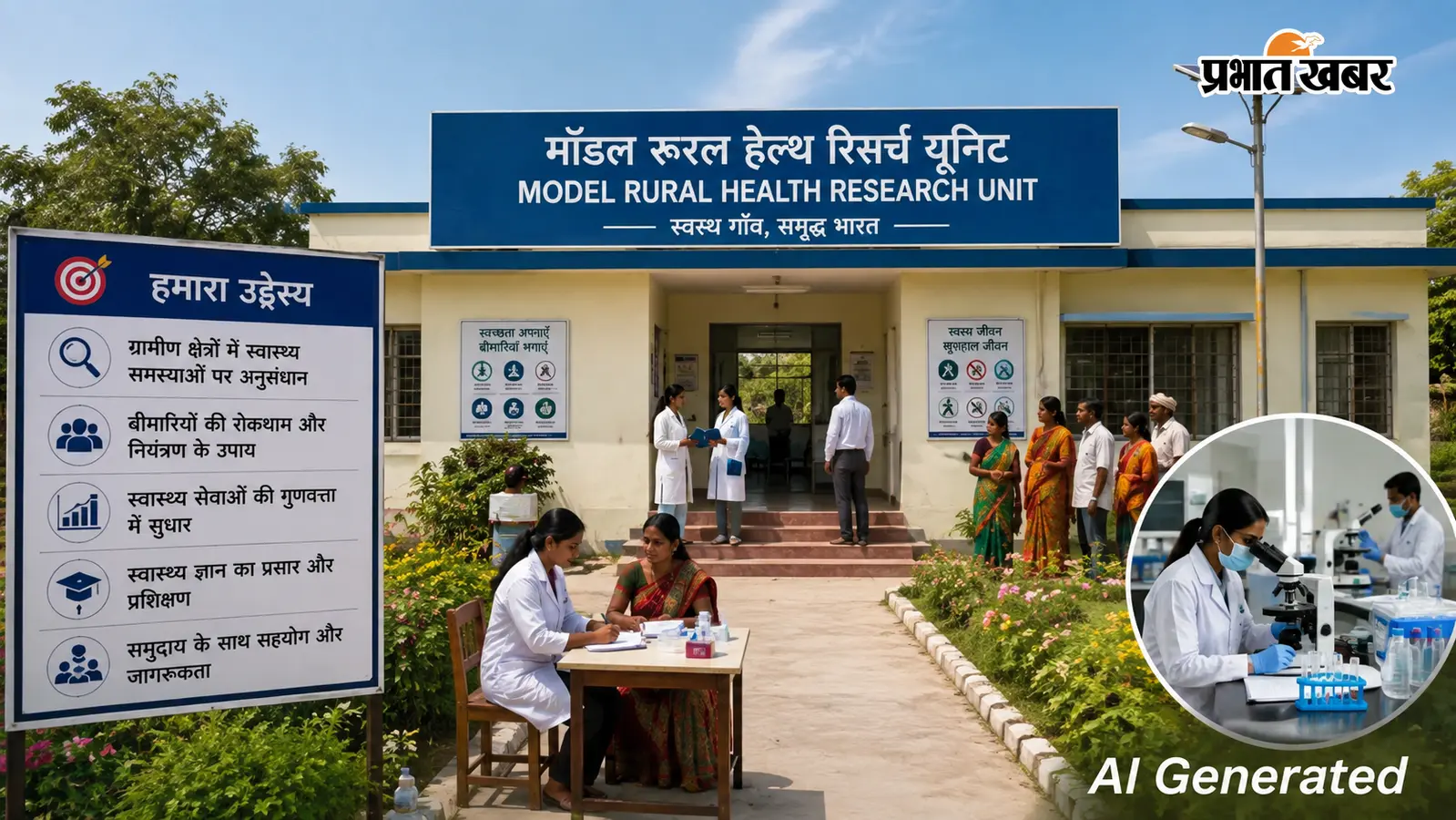 रांची के अनगढ़ा में खुलेगा मॉडल रूरल हेल्थ रिसर्च यूनिट, आदिवासी बहुल इलाके में अनुसंधान बढ़ाना मकसद