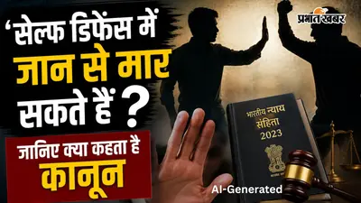 ‘सेल्फ डिफेंस में जान से मार सकते हैं?’ वायरल वीडियो के दावे के बीच जानिए भारत का कानून क्या कहता है