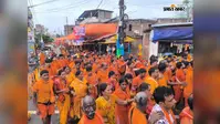 बाबाधाम में उमड़ा आस्था का सैलाब! 'बोल बम' के जयघोष से गूंजा कांवरिया पथ