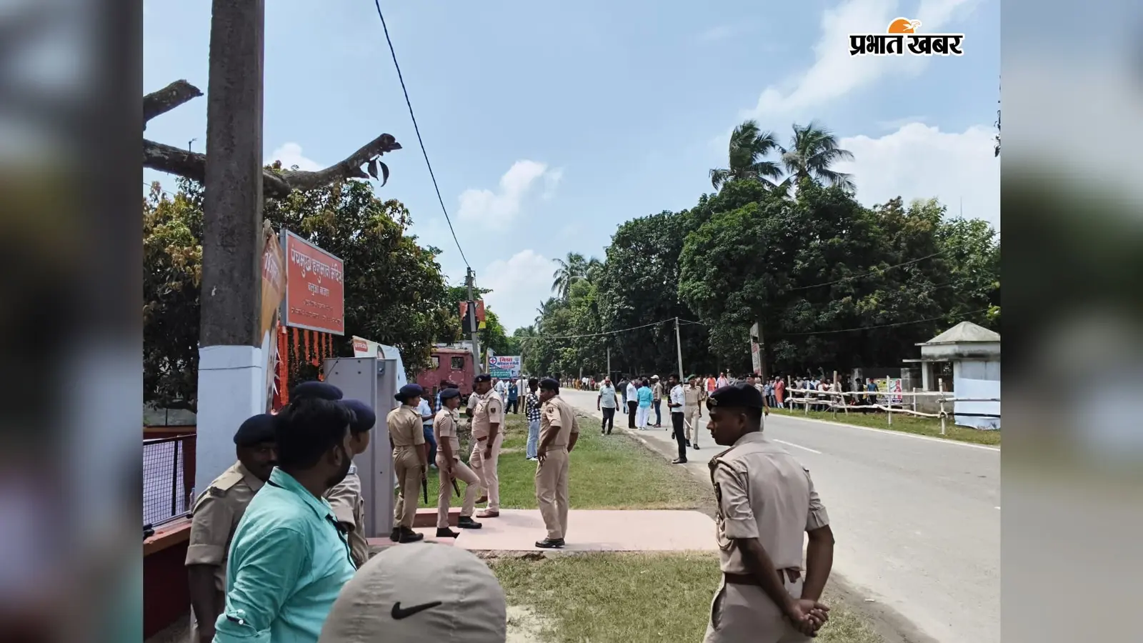 मुख्यमंत्री सम्राट चौधरी के आगमन को लेकर वीरपुर में हाई अलर्ट, सभा स्थल पर बढ़ाई गई सुरक्षा