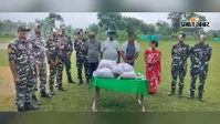 कूचबिहार से 20 किलो से अधिक गांजा बरामद, महिला समेत चार गिरफ्तार