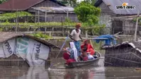 असम में बाढ़ से 105 लोगों की हो चुकी है मौत, करीब 32 हजार लोग अब भी हैं प्रभावित