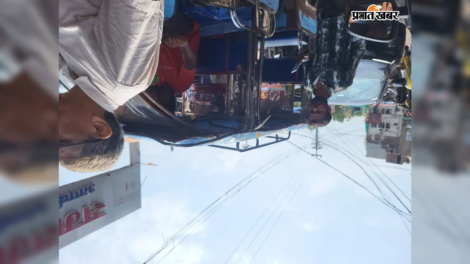 समस्तीपुर स्टेशन का मेन गेट बना टेंपो स्टैंड, जाम में फंसकर छूट रही यात्रियों की ट्रेन