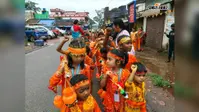 नन्हे कांवड़ियों की भक्ति ने जीता दिल, ‘हर-हर महादेव’ से गूंजा नोवामुंडी