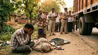 गर्भवती महिला को बेकाबू ट्रक ने कुचला, मौके पर मौत, 2 मासूम घायल