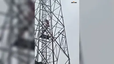 शादी कहीं और तय हुई तो मोबाइल टावर पर चढ़ी युवती, 2 घंटे तक हाई-वोल्टेज ड्रामा