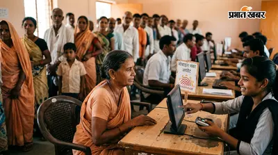 बिग बाजार समेत धनबाद के 55 प्रज्ञा केंद्रों पर आधार में सुधार की सुविधा