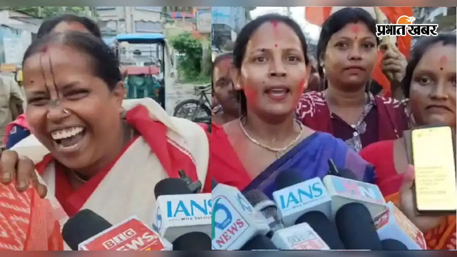 महिलाओं के खाते में आने लगे अन्नपूर्णा योजना के पैसे, मैसेज देख किसी का चेहरा खिला, तो कोई हो गयी भावुक