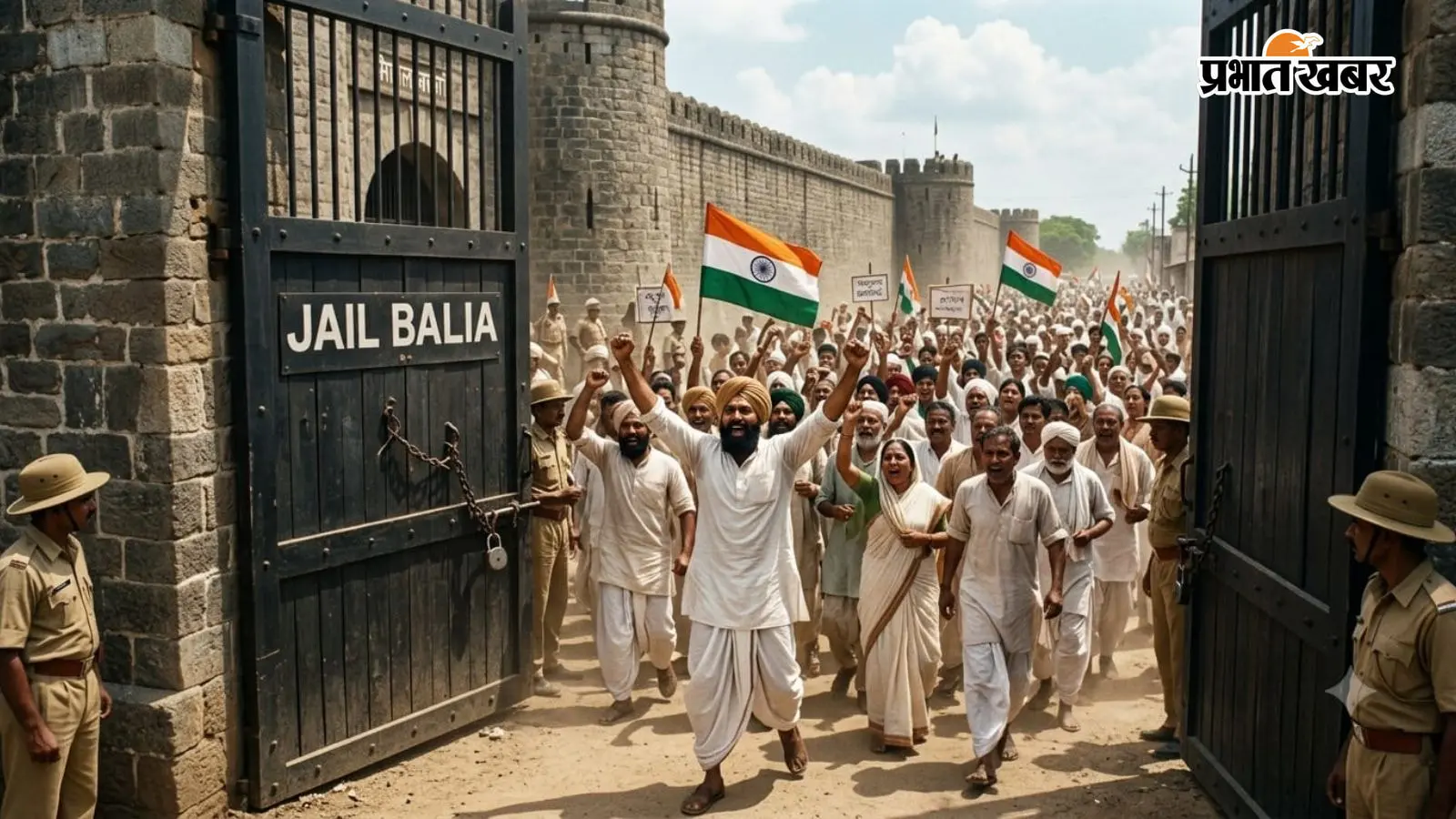 जब अंग्रेजों से आजादी से पहले ही बलिया ने संभाली सत्ता: चित्तू पांडेय बने ‘शेर-ए-बलिया’, 19 अगस्त को जेल का फाटक खुला और गूंजा बगावत का बिगुल