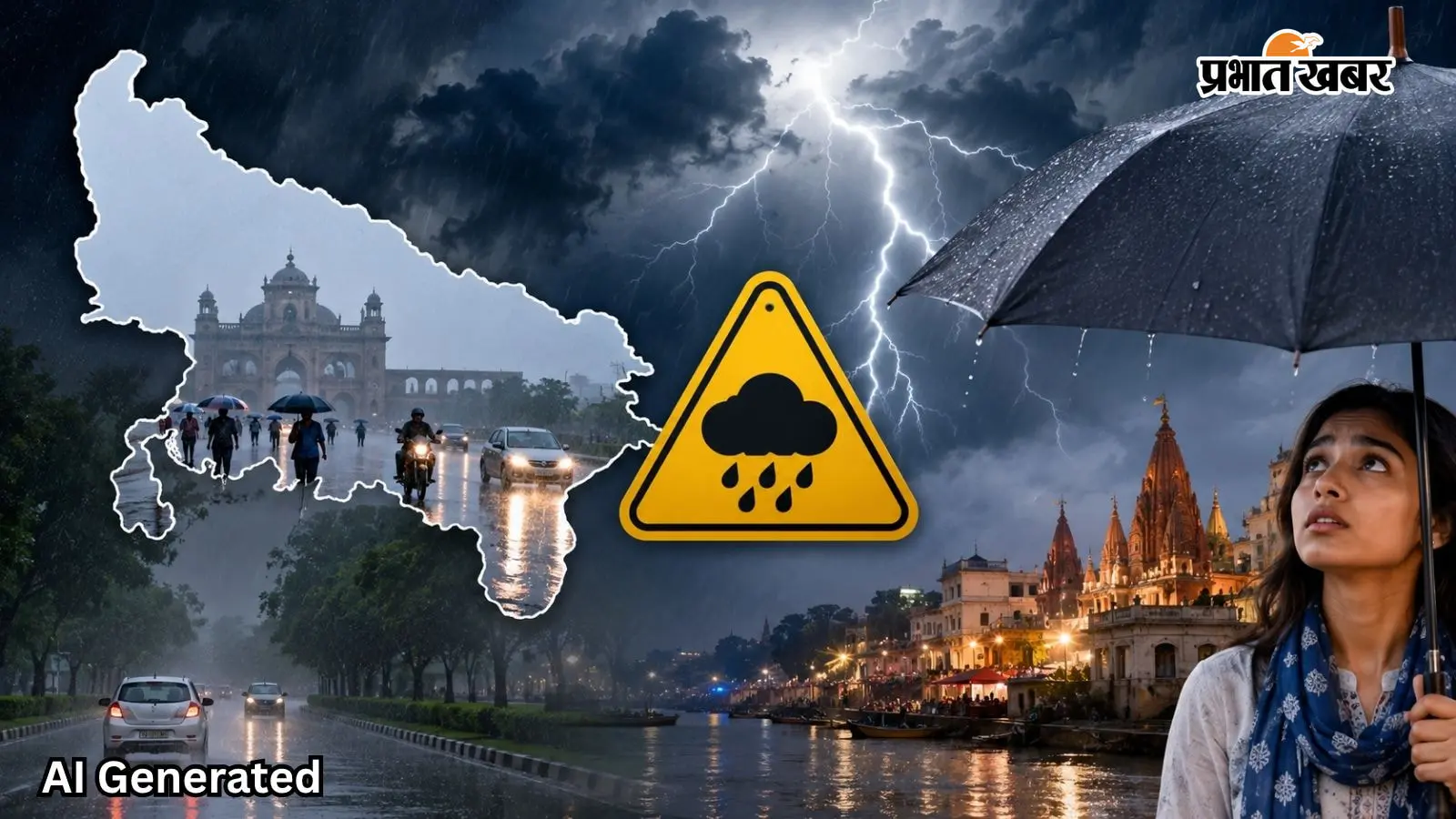 UP Weather Alert: 19 से 22 अगस्त तक रहें सावधान! मूसलाधार बारिश से फिर भीगेगा यूपी, मौसम विभाग का नया अलर्ट जारी
