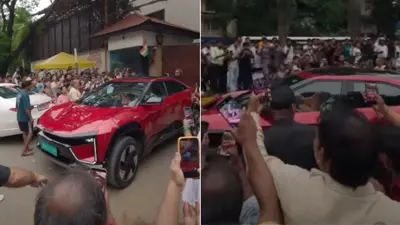 अमिताभ बच्चन ने खरीदी Mahindra की ये इलेक्ट्रिक SUV, खुद ड्राइव करते दिखे Big B, देखें वीडियो