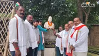 पुण्यतिथि पर याद आये पूर्व राज्यसभा सांसद गंगा शरण सिंह, प्रतिमा पर किया पुष्पांजलि