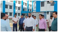 डीएम ने निर्माणाधीन ओबीसी कन्या आवासीय विद्यालय का किया निरीक्षण, दिए निर्देश