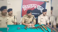 रोहतास में मिनी गन फैक्ट्री का खुलासा, हथियार बनाते एक आरोपी को पुलिस ने पकड़ा, दूसरा भी गिरफ्तार