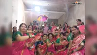 सावन के रंग में रंगा जामताड़ा, हरे परिधान में सजी बरनवाल समाज की महिलाओं ने मनाया सावन महोत्सव